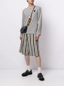 commedesgarçonsplay Comme Des Garçons Play Trui met logopatch - Grijs