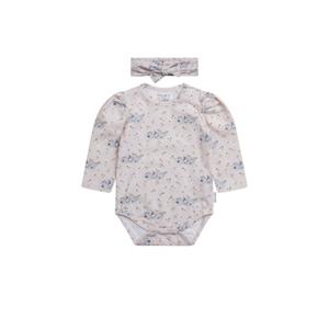 HUST and CLAIRE Hust & Claire lange mouw bodysuit set Bernice Peach huid
