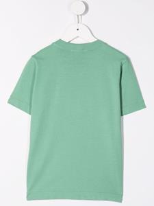 stoneislandjunior Stone Island Junior T-shirt met logopatch - Groen
