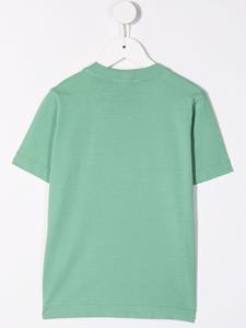 Stone Island Junior T-shirt met logopatch - Groen