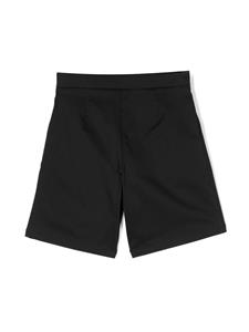 Balmain Kids Geplooide shorts - Zwart