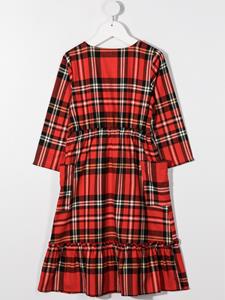 minirodini Mini Rodini Geruite jurk - Rood