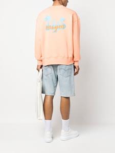 MSGM Sweater met palmboomprint - Oranje