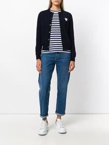 commedesgarçonsplay Comme Des Garçons Play geborduurd hart vest - Blauw