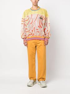 viviennewestwood Vivienne Westwood Sweater met mesh - Geel