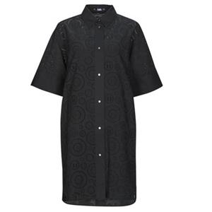 Korte Jurk Karl Lagerfeld BRODERIE ANGLAISE SHIRTDRESS