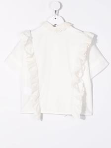 mimisol Mi Mi Sol Shirt met ruches - Wit