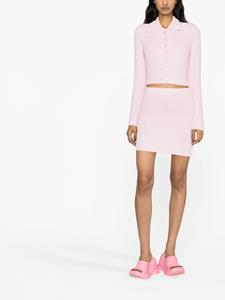 Gebreid vest - Roze