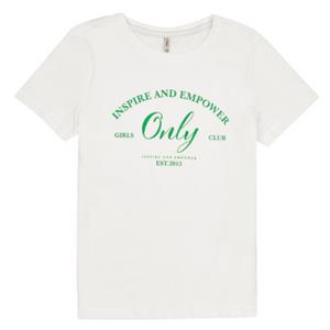 T-shirt Korte Mouw Only KOGWENDY S/S LOGO TOP BOX CP JRS