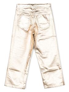 Andorine Straight broek - Goud