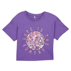 T-shirt Korte Mouw Name it NKFBOLETTE SS LOOSE SHORT TOP