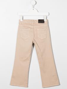 brunellocucinellikids Brunello Cucinelli Kids Flared broek - Beige