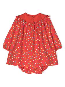 stellamccartneykids Stella McCartney Kids Jurk met print - Rood