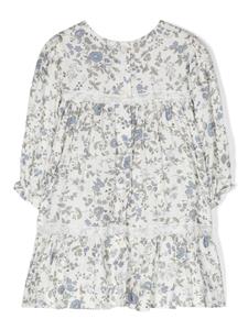 tartineetchocolat Tartine Et Chocolat Jurk met bloemenprint - Wit