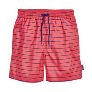 Playshoes Strand shorts gestreept koraal