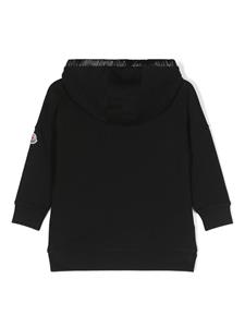 monclerenfant Moncler Enfant Sweaterjurk met logoprint - Zwart