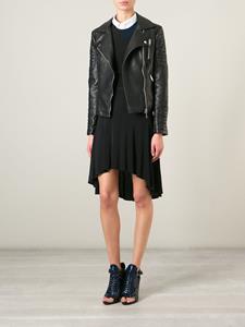 versacepre-owned Versace Pre-Owned Flared rok - Zwart