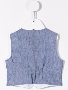 ilgufo Il Gufo Gilet met V-hals - Blauw