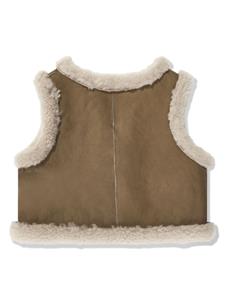 Bonpoint Omkeerbare bodywarmer - Bruin