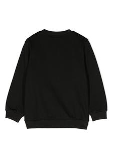 Balmain Kids Sweater met logo - Zwart