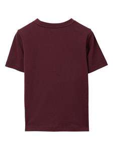 burberrykids Burberry Kids T-shirt met logoprint - Rood