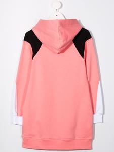 msgmkids MSGM Kids Sweaterjurk met capuchon - Roze