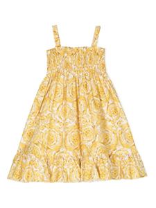 versacekids Versace Kids Flared jurk - Geel