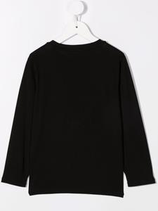 emporioarmanikids Emporio Armani Kids T-shirt met logoprint - Zwart
