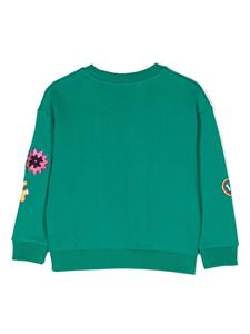 marcjacobskids Marc Jacobs Kids Sweater met logopatch - Groen