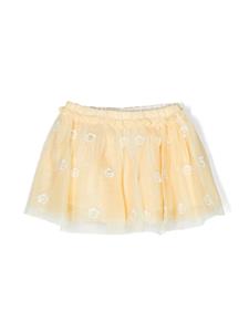 stellamccartneykids Stella McCartney Kids Rok met geborduurde bloemen - Geel