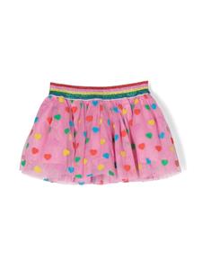 Stella McCartney Kids Tutu met hartpatch - Roze