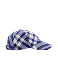 Burberry Katoenen honkbalpet - Blauw