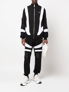 philippplein Philipp Plein Trainingspak met vlakken - Zwart