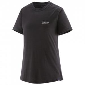 Patagonia - Women's Cap Cool Merino Graphic Shirt - Merinoshirt, zwart