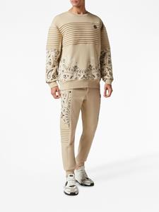 philippplein Philipp Plein Sweater met geborduurd logo - Beige
