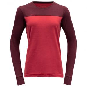 Devold  Women's Norang Shirt - Merinolongsleeve, rood