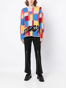 commedesgarçonshommeplus Comme des Garçons Homme Plus Trui met colourblocking - Veelkleurig