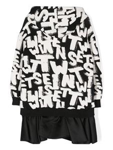 twinsetkids TWINSET Kids Gelaagde jurk - Zwart