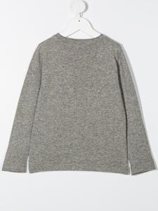 brunellocucinellikids Brunello Cucinelli Kids T-shirt met print - Grijs