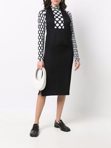 commedesgarçonspre-owned Comme Des Garçons Pre-Owned 1989 rok met halternek - Zwart