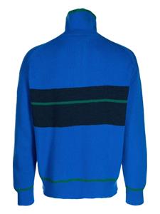 pringleofscotland Pringle of Scotland Trui met halve rits - Blauw