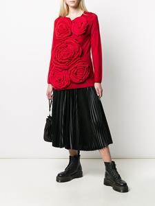 commedesgarçonspre-owned Comme Des Garçons Pre-Owned Midi plooirok - Zwart