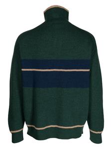 pringleofscotland Pringle of Scotland Trui met halve rits - Groen