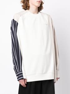 fengchenwang Feng Chen Wang Sweater met vlakken - Beige