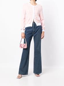 Rokh Vest met monogramprint - Roze