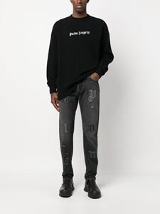 palmangels Palm Angels Intarsia trui - Zwart