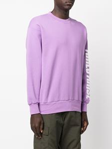 Aries Sweater met logoprint - Paars