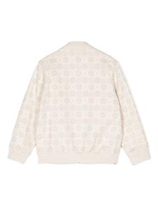 guccikids Gucci Kids Bomberjack met GG-logo - Beige