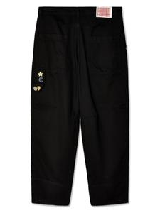 charlesjeffreyloverboy Charles Jeffrey Loverboy Jeans met wijde pijpen - Zwart