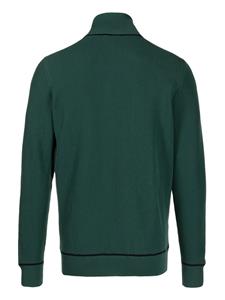 pringleofscotland Pringle of Scotland Trui met halve rits - Groen